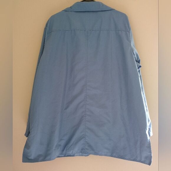 Salon Studios Light Blue Jacket Women's Size 2X - Picture 3 of 9